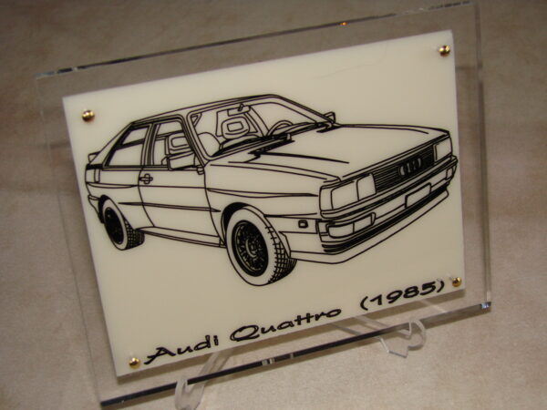 Audi Quattro (1985) - 170X130X11MM - 3/4 Avant