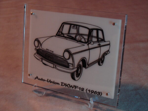 Auto-Union DKW F12 (1963) - 170X130X11MM - 3/4 Avant