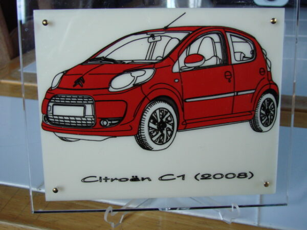 CITROEN C1 - 2008 - 210X170X11MM - 3/4 Avant