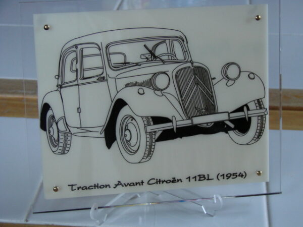 CITROEN TRACTION AVANT 11BL - 1954 - 170X130X11MM - 3/4 Avant