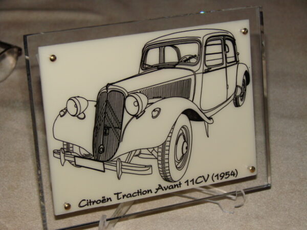 CITROEN TRACTION AVANT 11BL - 1954 - 170X130X11MM - 3/4 Avant – Image 2