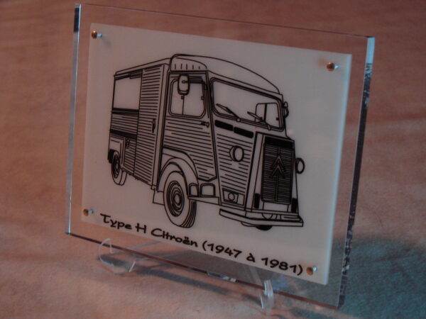 CITROEN TYPE H - 1947-1981 - 170X130X11MM - 3/4 Avant