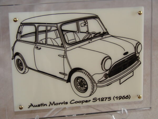 Austin Morrice Cooper S1275 - 1966 - 170X130X11MM - 3/4 Avant