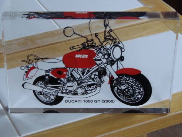 DUCATI 1000  GT  (2006) - BLOC 260X170X25MM – Image 2