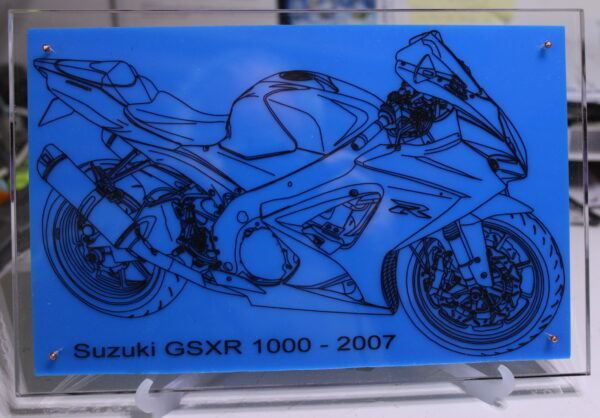 SUZUKI GSXR 1000 - 2007 - 260X170X11MM – Image 2