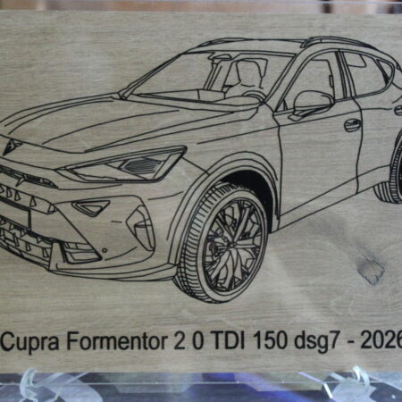 CUPRA FORMENTOR 2.0 TDI 150 DSG7 - 2026 - 240X190X10MM - 3/4 AVANT