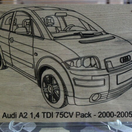 AUDI A2 1,4 TDI 75CV PACK - 2000-2005 - 240x190x11MM - 3/4 AVANT