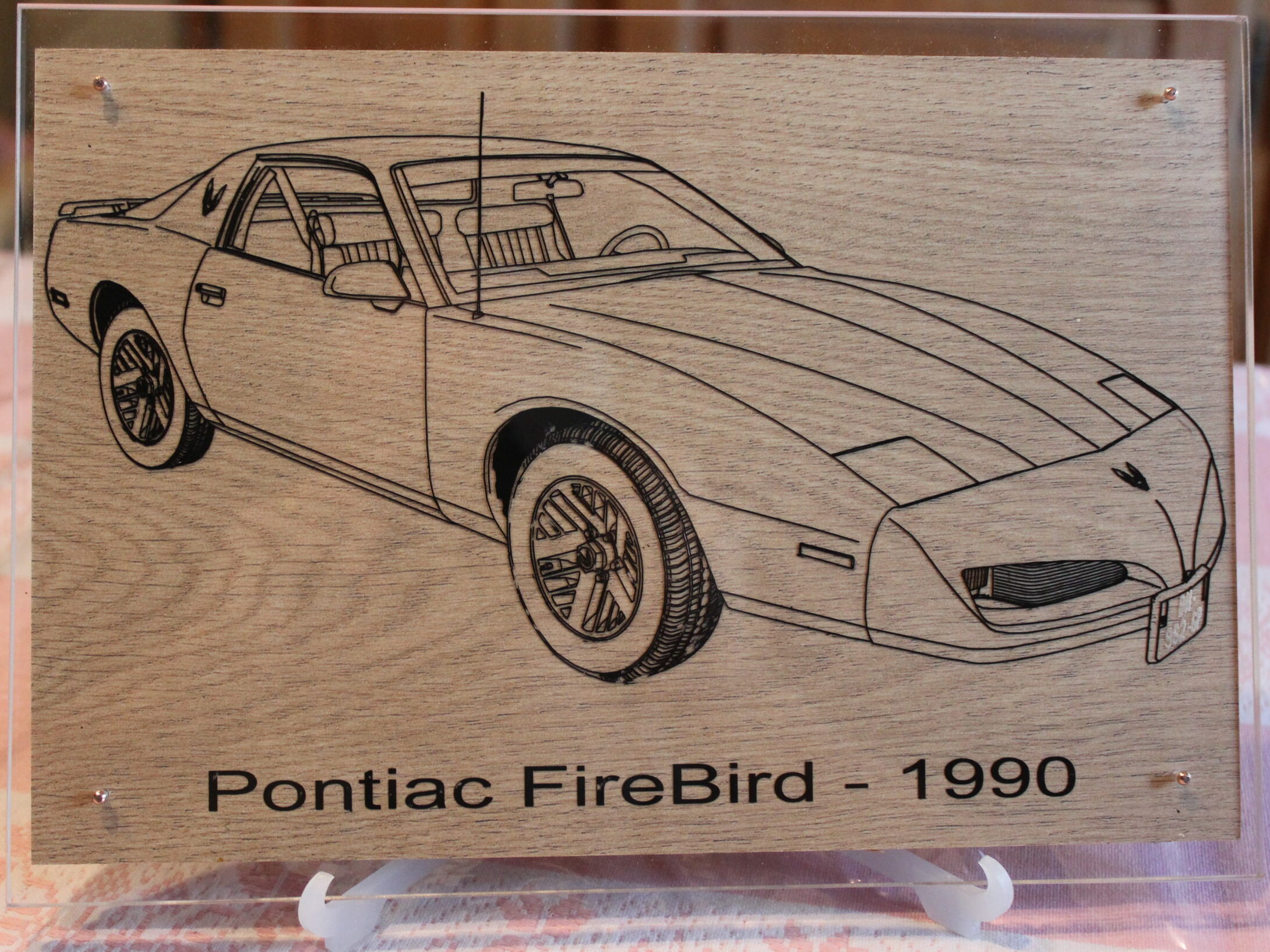 PONTIAC FIREBIRD 1990 - 297X210X16MM