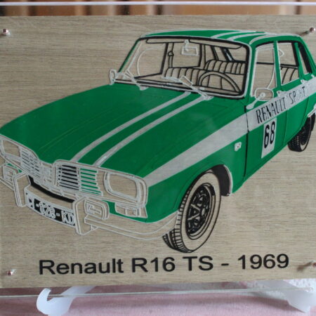 RENAULT R16 TS - 1969 - 210X170X16MM