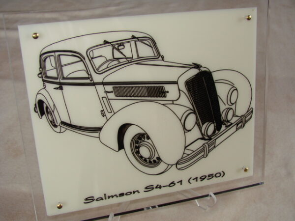 SALMSON S4-61 - 1950 - 210X170X11MM - 3/4 Avant